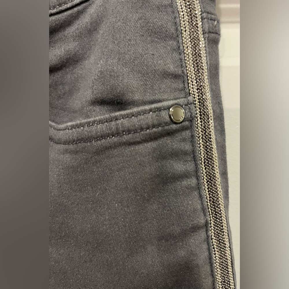 TOMMY BAHAMA WOMENS JEANS BORACAY GREY DENIM SIZE 12x28 - Picture 5 of 7